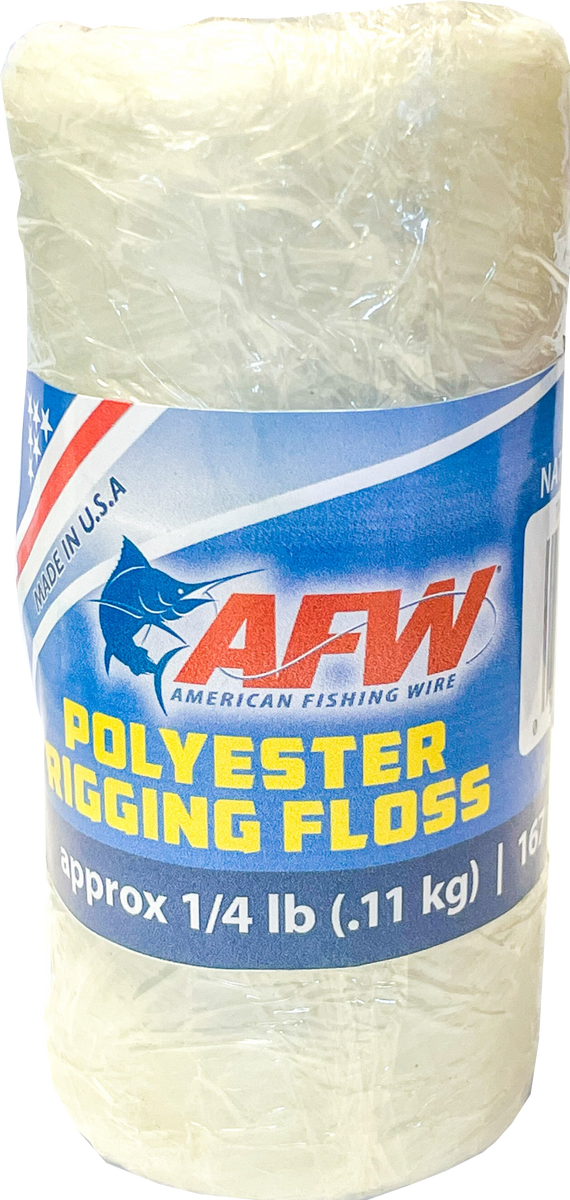 AFW Waxed Rigging Floss 70lb 167yd Tackle World Kawana