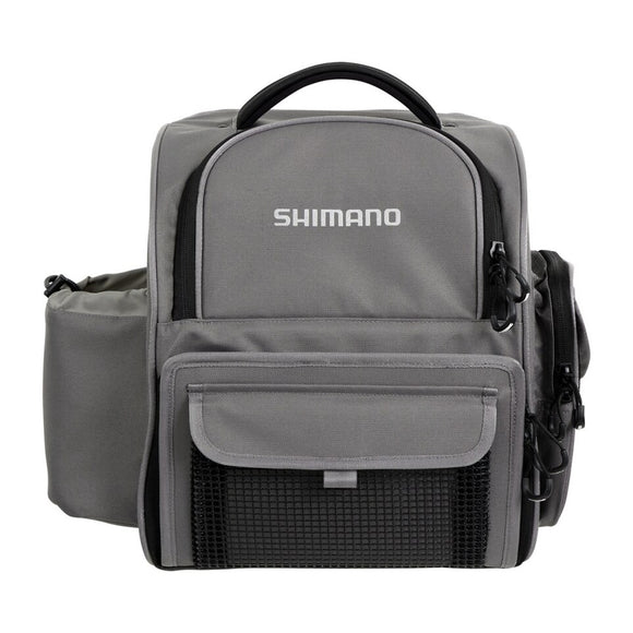Shimano Back Pack Medium With Tackle Box 2023 Grey