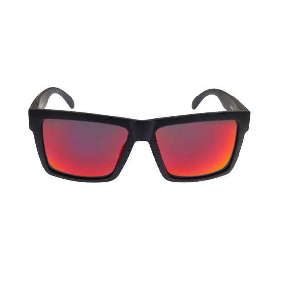 Oxide Sunglasses Cosmos Matt Black - Red Mirror
