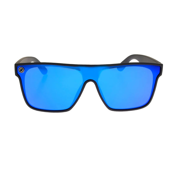 Oxide Sunglasses Galaxy Matt Black - Blue Mirror