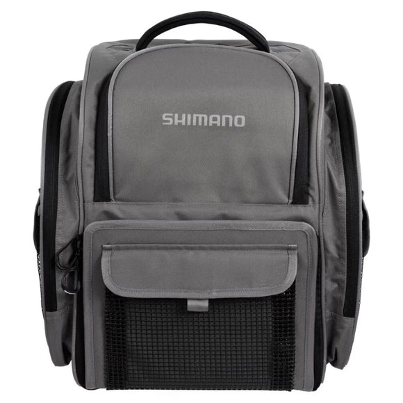 Shimano Back pack Large With Tackle Box 2023 grey