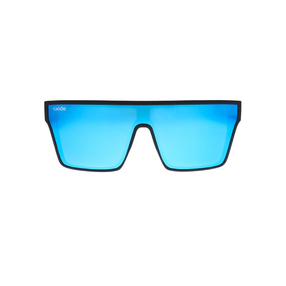 Oxide Sunglasses  Nova Matt Black frame - Blue Mirror