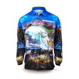 Samaki Long Sleeve Fishing Jersey UPF 50+ Sun Protection