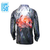 Samaki Long Sleeve Fishing Jersey UPF 50+ Sun Protection