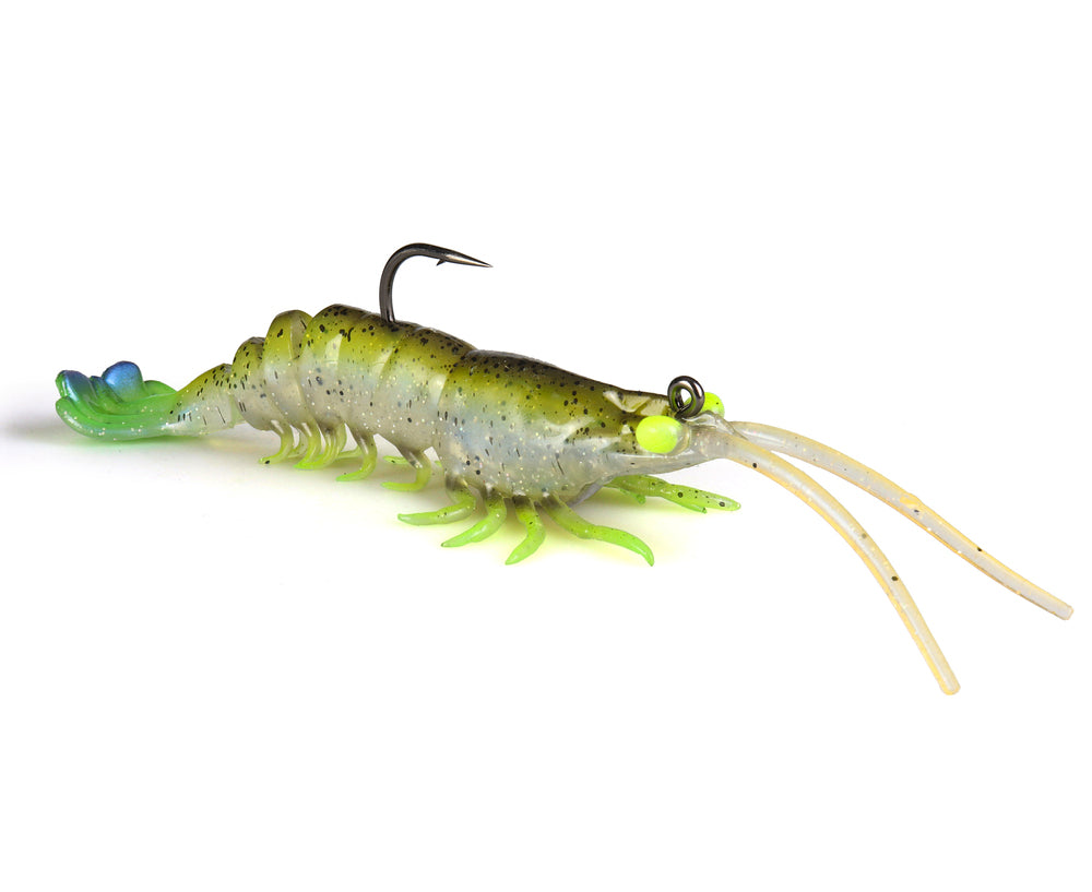 Zman Prawnz Elite 3.5inch Natural Prawn | Tackle World Kawana