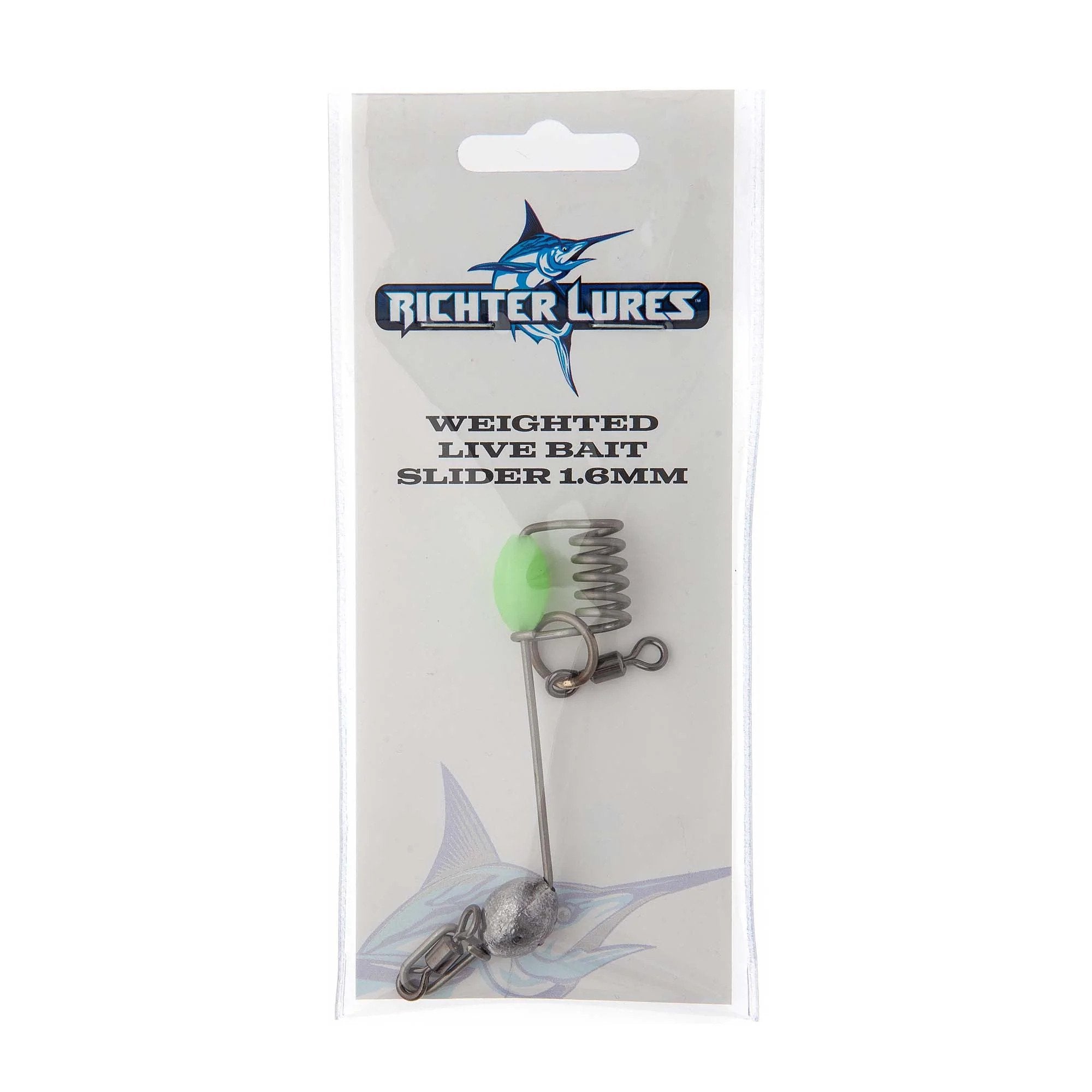 Richter Lures Weighted Live Bait Slider Rig 1.6mm