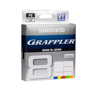 Shimano Grappler 8 PE Multi Coloured Braid