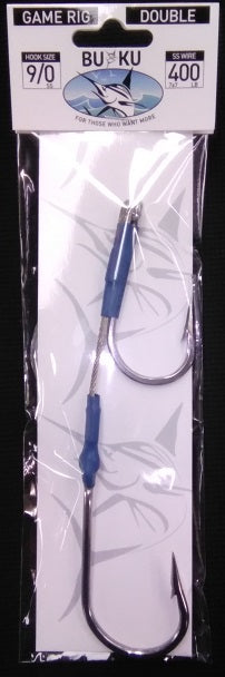 Buku Game Rig 8/0 Dbl S/S 200lb Wire 7x7 | Tackle World Kawana