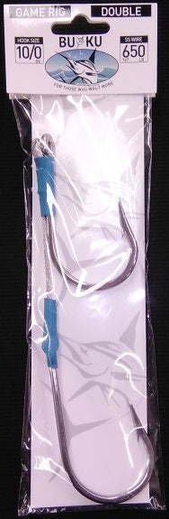 Buku Game Rig 8/0 Dbl S/S 200lb Wire 7x7 | Tackle World Kawana