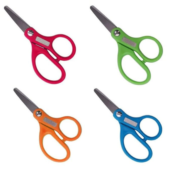 Strapit Scissors Samaki Stainless Steel Braid Scissors Neon Grip | Tackle World Kawana