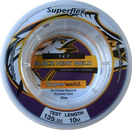 Superflex Black Heat Weld Wire