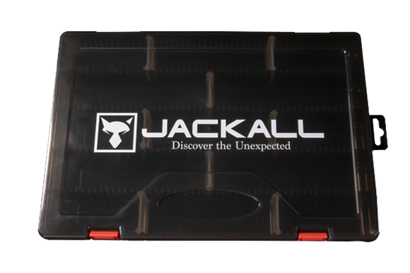 Jackall Tackle Box 3000D L Clear Black