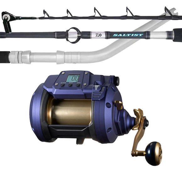 daiwa deep drop reel Seapower 1200 Electric Assist Fishing More power is also accompanied by more speed Daiwa Tanacom 1200 Electric Reel