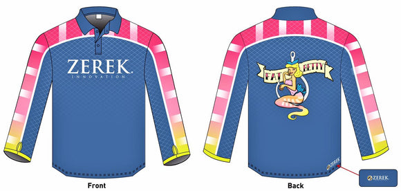Zerek Fat Betty Fishing Shirt L/Sleeve XL AFSZFBXL