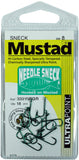 Mustad Pre-Pack Needle Sneck Weed Hook