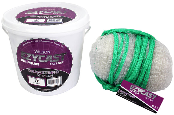 tackle-world-kawana-fishing-store - Wilson Ezycast Premium Drawstring Mono Cast Nets