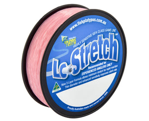 tackle-world-kawana-fishing-store - Platypus Lo-Stretch 300m Pink