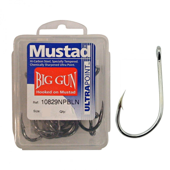 biggest fish hook in the world Mustad Big Gun 1/0 Box 25