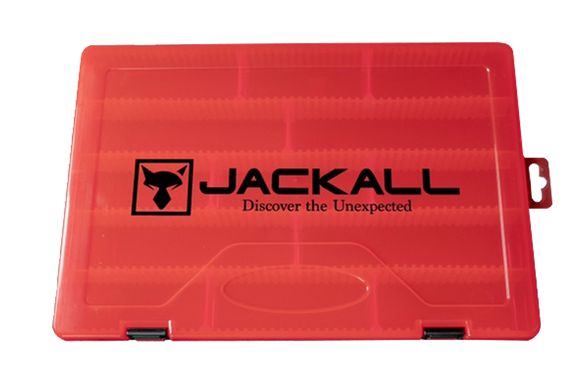 Jackall Tackle Box 3000D L Clear Red